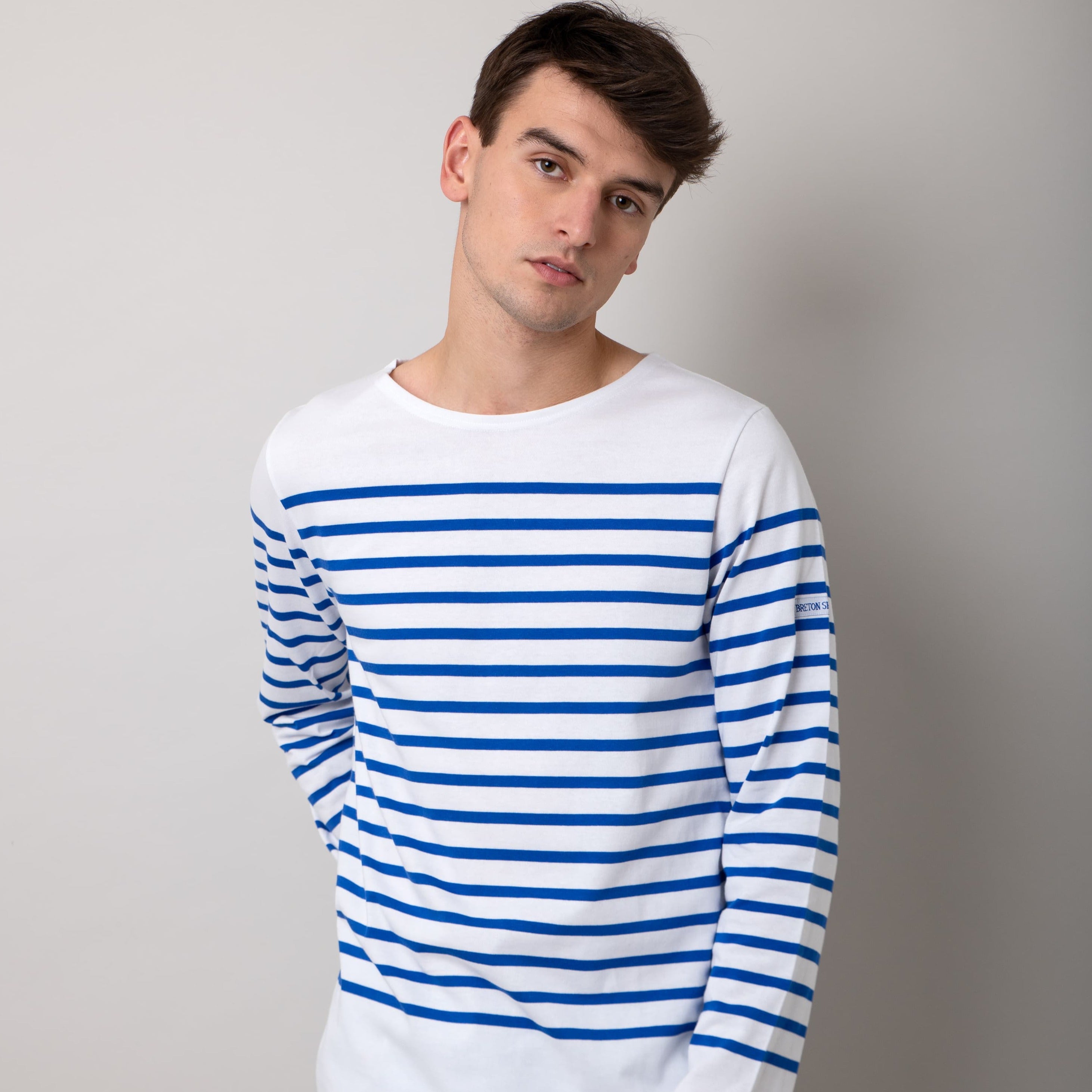 Picasso Striped Breton Top | Long Sleeve Blue & White – The Breton Shirt  Company Ltd