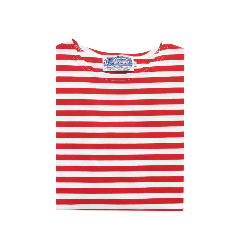 The 'red' Navy Breton Shirt