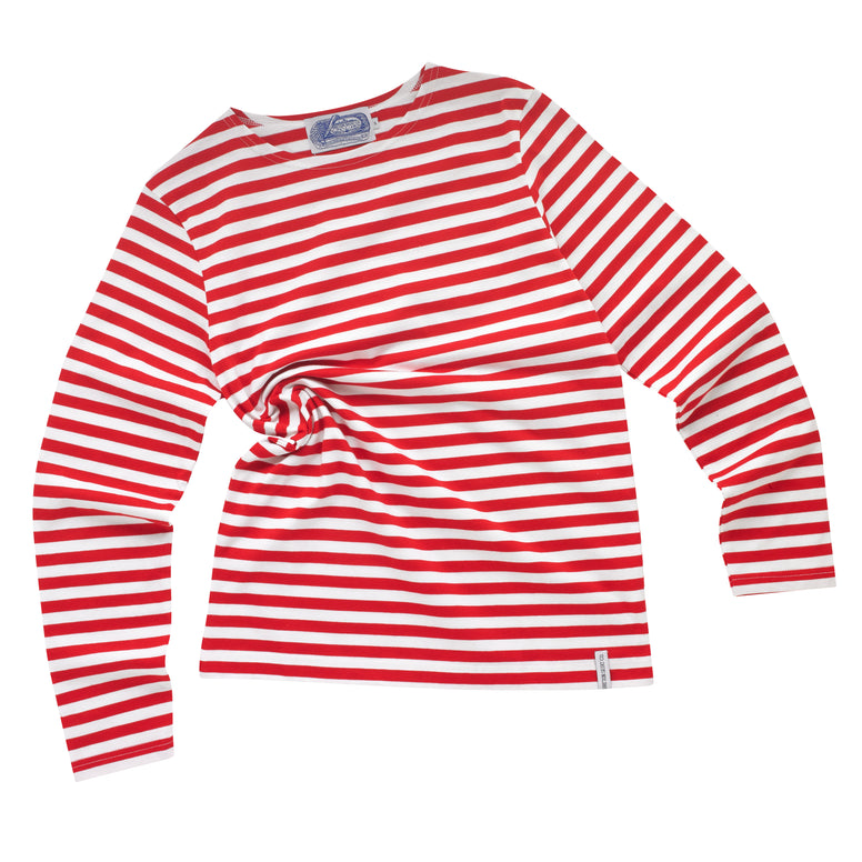 The 'red' Navy Breton Shirt