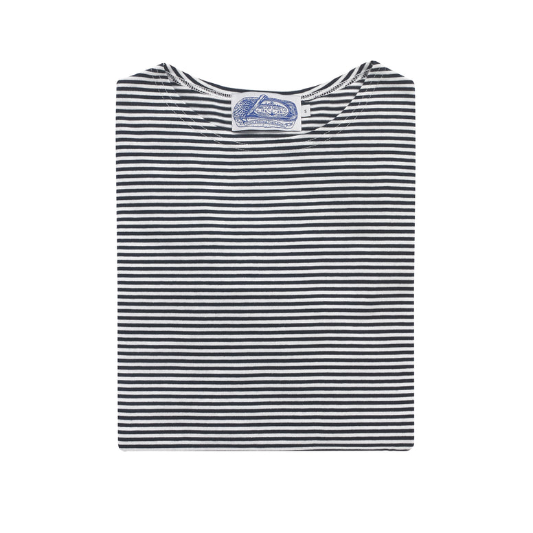 Pinstripe - Breton Shirt Navy